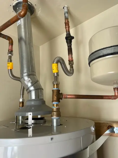 Water heater installation and plumbing repair in South Brookline